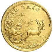 2 Ducats - Louis VIII Jagd Dukat obverse image