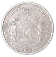 1 Vereinsthaler - Ferdinand, Germany, 1858-1863 reverse image