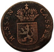 ¼ Kreuzer - Frederick II obverse image