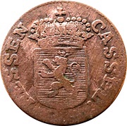 ¼ Kreuzer - William IX obverse image