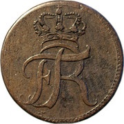 1-½ Heller - Frederick I obverse image