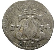 4 Heller - Charles, Germany, 1712-1717 reverse image