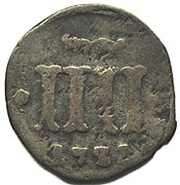 4 Heller - Charles, Germany, 1720-1721 reverse image