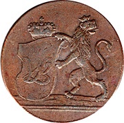 4 Heller - William IX obverse image