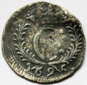 6 Hellers - Charles I obverse image