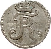 8 Heller - Frederick I obverse image