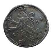 1 Albus - Charles, Germany, 1694-1703 reverse image