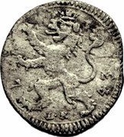1 Albus - Frederick I, Germany, 1743-1751 reverse image