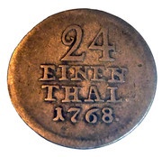 1⁄24 Thaler - Frederick II, Germany, 1768-1780 reverse image
