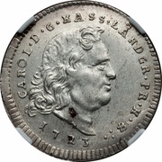 ⅛ Thaler - Charles obverse image