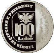 100 Lekë Albanian League of Prizren obverse image