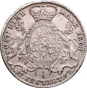 ⅓ Reichsthaler - Frederick II, Germany, 1767-1771 reverse image