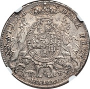 ⅔ Thaler - Frederick II, Germany, 1767 reverse image