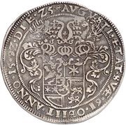 1 Thaler - William IV, Germany, 1592 reverse image