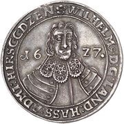 1 Thaler - William V obverse image