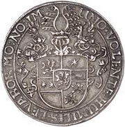 1 Thaler - William V, Germany, 1627 reverse image