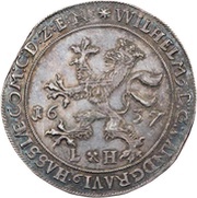 1 Thaler - William V Weidenbaumtaler obverse image