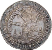 1 Thaler - William V Weidenbaumtaler, Germany, 1636-1637 reverse image