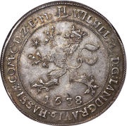 1 Thaler - William VI Weidenbaumtaler obverse image