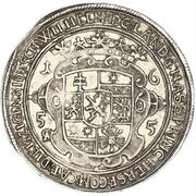 1 Thaler - William VI Schiffstaler, Germany, 1652-1655 reverse image