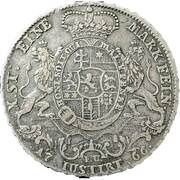 1 Thaler - Frederick II, Germany, 1766 reverse image