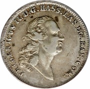 1 Thaler - Frederick II Sterntaler/Blooddollar obverse image
