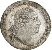 1 Thaler - William IX Bieberer Ausbeute obverse image