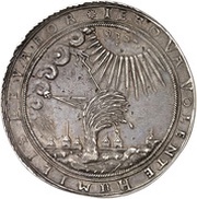 2 Thalers - William V, Germany, 1635 reverse image