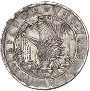 2 Thalers - William V Weidenbaumtaler, Germany, 1637 reverse image