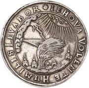 2 Thalers - William VI Weidenbaumtaler, Germany, 1637 reverse image