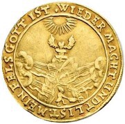 1 Ducat - William VI, Germany, 1651 reverse image