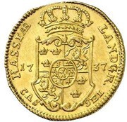 1 Ducat - Frederick I, Germany, 1737-1746 reverse image