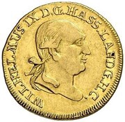 1 Williams d'Or - William IX Stern - Pistole obverse image