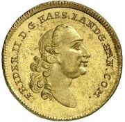 2 Friedrichs d'Or - Frederick II Stern - Pistole obverse image