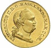 2 Friedrichs d'Or - Frederick II Stern - Pistole obverse image