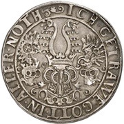 ½ Thaler - Louis IV, Germany, 1604 reverse image