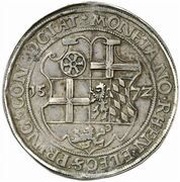 1 Thaler - Louis IV, Germany, 1572 reverse image