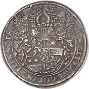 1 Thaler - Louis IV, Germany, 1592 reverse image