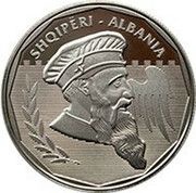 100 Lekë Gjergj Kastrioti Skënderbeu, Albania, 2018 reverse image