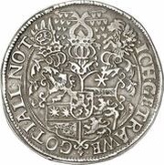 1 Thaler - Louis IV, Germany, 1593-1594 reverse image