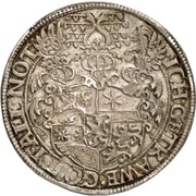 1 Thaler - Louis IV, Germany, 1596-1600 reverse image
