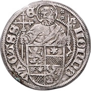 1 Albus - William II Petersgroschen reverse image