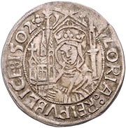 1 Albus - William II, Germany, 1502 reverse image