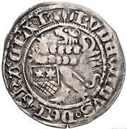1 Groschen - Louis II obverse image