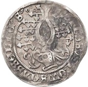 1 Groschen - William II Helmgroschen, Germany, 1493-1509 reverse image