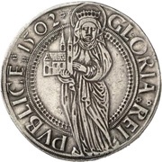 1 Guldengroschen - William II, Germany, 1502 reverse image