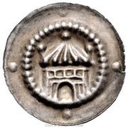 Denier Bracteate - Henry I obverse image