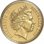100 Dollars - Elizabeth II 4th Portrait - Desert Rose - Gold Bullion Coin obverse image