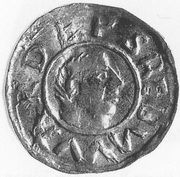 Denier - Bernard buste à droite obverse image