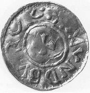 Denier - Bernard Mundburg, Germany, 993-1022 reverse image